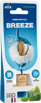 ELIX - Fresh Bottle Glas Lufterfrischer mit Holzverschluss... - Maison & Cuisine en promo à 1.79€