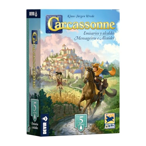 Devir Carcassonne : Émissaires et Maires - Extension de... - Jouets & Jeux en promo à 17.86€