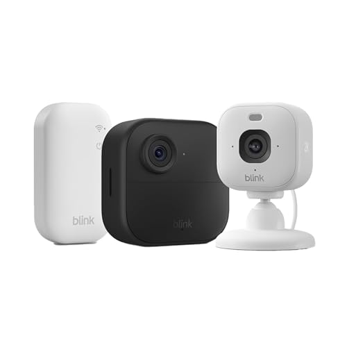 Blink Outdoor 4 camera (newest gen)+ Blink Mini 2K+ White... - Sports & Fitness en promo à 34.99€