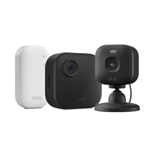 Blink-Kamera Outdoor 4 + Blink Mini 2K+ Schwarz (neueste... - High-Tech & Électronique Amazon Allemagne à 49.99€