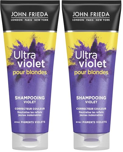 JOHN FRIEDA Ultra Violet pour Blond Shampooing Violet 250ml... en promo à 8,38€ (-30%) sur Amazon FR