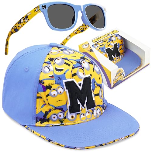 Minions Gorra Niño con Gafas de Sol UV400, 4-12 Años Set... - Baby & Nursery Amazon Spain à 25.00€