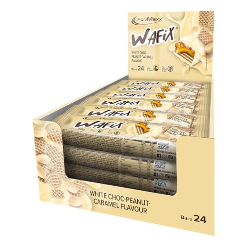 IronMaxx Barra Proteica Wafix White Choc Peanut Caramel 24... - Tech & Electronics Amazon Spain à 16.63€