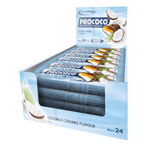 IronMaxx Prococo - Barritas Proteicas Coco y Caramelo 24 x... - High-Tech & Électronique Amazon Espagne à 30.31€