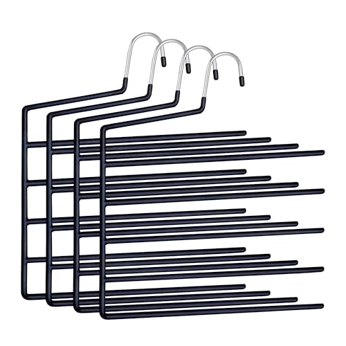 Relaxdays Appendiabiti Multipli per Pantaloni, Set da 4, 5... - Maison & Cuisine Amazon Italie à 10.66€