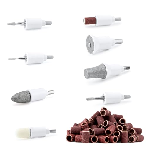 AOMEES Lot de 9 fraises à ongles - Accessoires de manucure... - Beauté & Parfums Amazon France à 21.08€