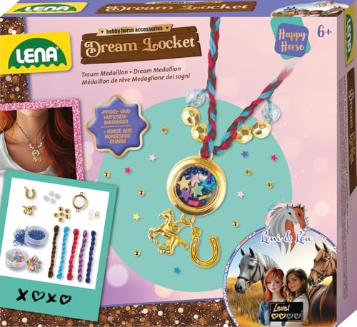Lena Happy Horse Dream Locket - Set di gioielli fai da te... - Jouets & Jeux en promo à 10.75€