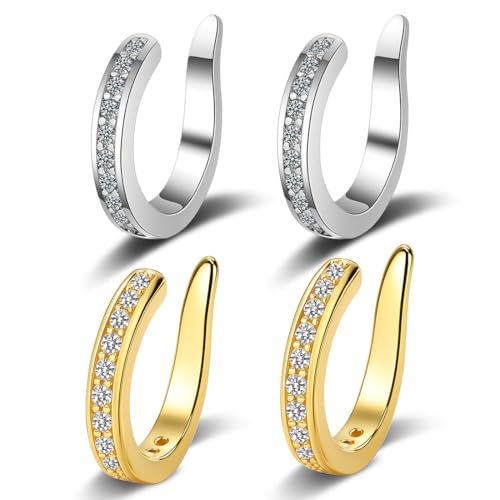 OIXYA 4 pezzi orecchini per orecchie a sventola, correttore... - Bijoux & Montres Amazon Italie à 6.99€