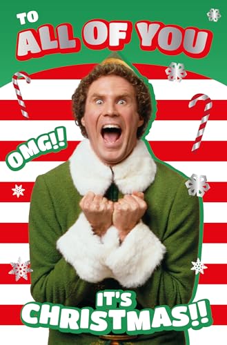 Elf Christmas Card “To All” – Official Buddy the Elf... - Auto & Moto Amazon Royaume-Uni à 2.49€
