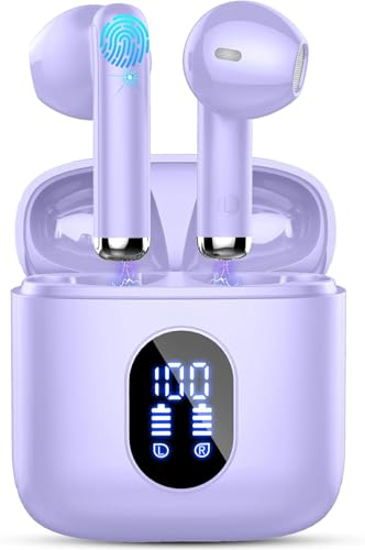 Wireless Earbuds, Bluetooth 5.3 Headphones in Ear 2025... - High-Tech & Électronique Amazon Royaume-Uni à 19.99€