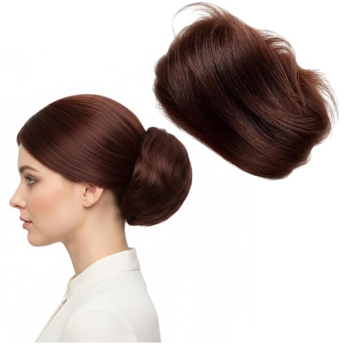 Postiche pour cheveux fins, postiche chignon, chouchou avec... - Beauté & Parfums Amazon France à 4.64€