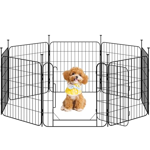 Yaheetech Welpenlaufstall 8-teilig 60 cm hoch, Laufstall... - Jardin & Extérieur en promo à 32.63€