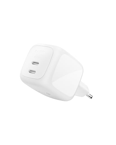 Belkin SmartProtect Caricatore USB C a 2 Porte 67W, Doppio... en promo sur Amazon
