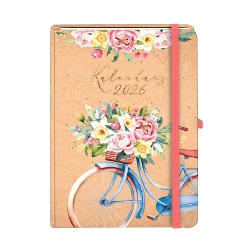 Kalendarz 2026 Kraft A5 TNS Rower - Fournitures Bureau Amazon Allemagne à 3.21€