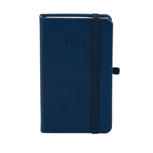 Kalendarz 2026 Memofix A6 TDW granatowy - Fournitures Bureau Amazon Allemagne à 1.54€