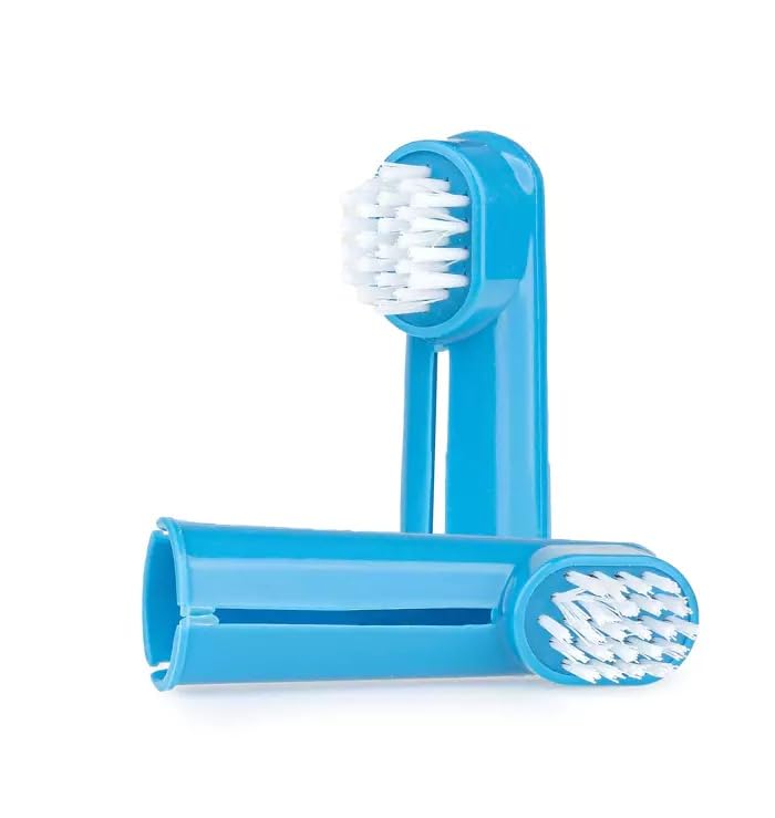HAPPET Fingerzahnbürsten für Hunde und Katzen – weiche... - Animalerie Amazon Allemagne à 2.13€