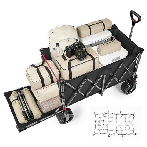 YEAUPE PRO Faltbarer Bollerwagen mit Feststellbremse –... - Sports & Fitness Amazon Allemagne à 89.99€