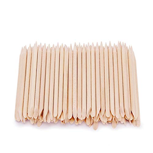 STALEKS PRO Lot de 100 bâtons en bois d'oranger 7,5 cm pour... - Loisirs Créatifs en promo à 1.24€