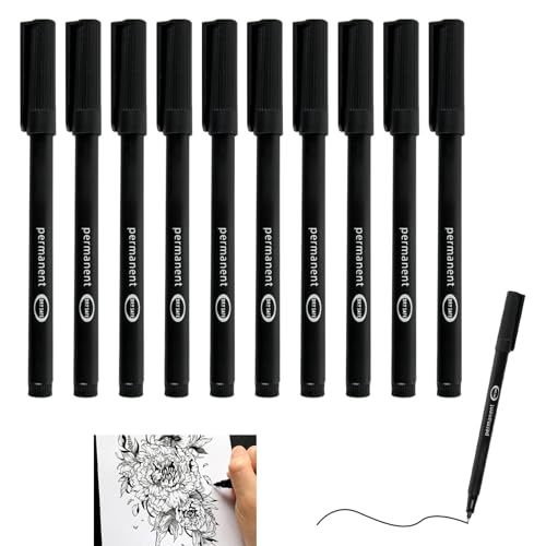 10 Stück Wischfest Marker Permanent, Folienstift... - Fournitures Bureau Amazon Allemagne à 8.99€
