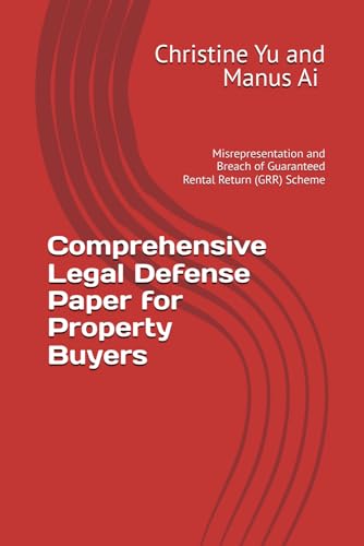 Comprehensive Legal Defense Paper for Property Buyers::... - Amazon Allemagne à 10.82€