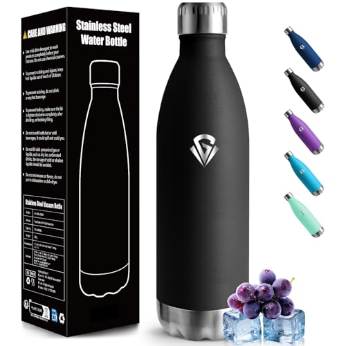 Mulbijeo Gourde Isotherme 1L Sans BPA, Bouteille Isotherme... - Sports & Fitness Amazon France à 15.19€