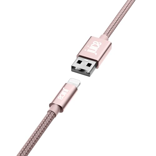 Juice Braided iPhone Lightning Cable 1 Metre – Fast... - High-Tech & Électronique en promo à 5.99€