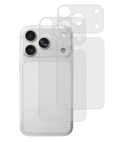GIOPUEY Rückseite Folie für iPhone 17 Pro, Rückseite Schutz... - High-Tech & Électronique en promo à 6.99€