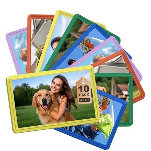 DoocliB Lot de 10 cadres photo magnétiques pour photos... - Auto & Motorcycle Amazon France à 10.51€