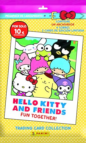 Panini Hello Kitty & Friends Trading Cards Pack de... - Jouets & Jeux en promo à 12.95€