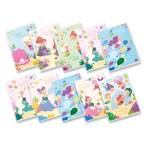 Pigna, Maxi cuaderno Sirene, f.to A4 21 x 29,7 cm, páginas... - Amazon Espagne à 13.30€
