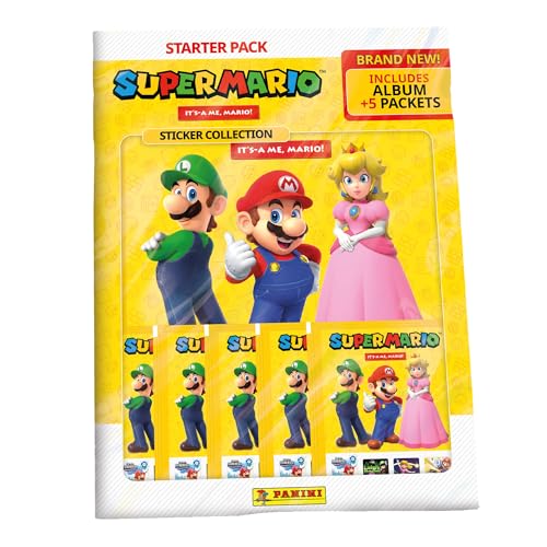 Panini It's-a me, Mario! Collezione di adesivi Super Mario... - Home & Kitchen Amazon Italy à 5.77€