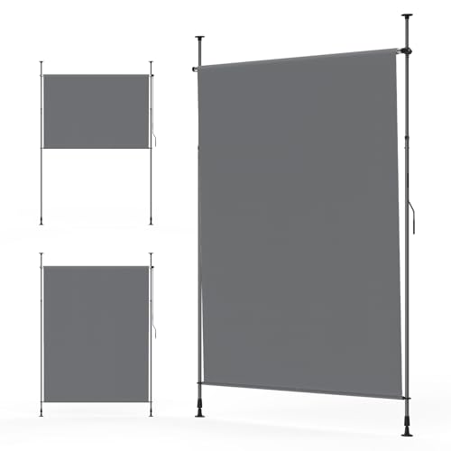 YEAUPE Pro Store Vertical extérieur 149 x 270 cm, Gris... - Jardin & Extérieur en promo à 49.99€