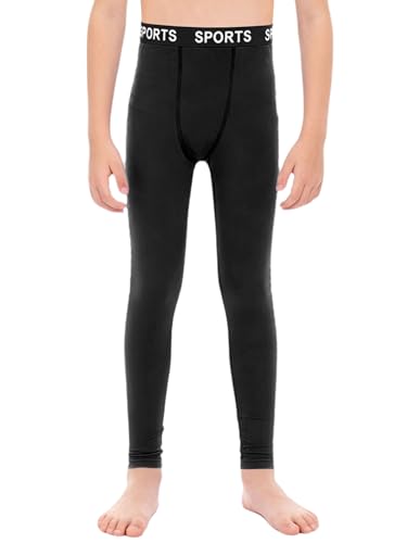 Hansber Boys Color Block Sports Leggings Letter Print... - Sports & Fitness Amazon Royaume-Uni à 1.89€