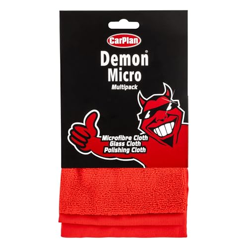 CarPlan Demon Multipack Assorted Cloths – 3 Pack –... - Maison & Cuisine Amazon Royaume-Uni à 4.66€