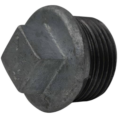 Bouchon Mâle avec Butée en Fonte Malléable à Cœur Noir... - Bricolage & Outils Amazon France à 1.30€