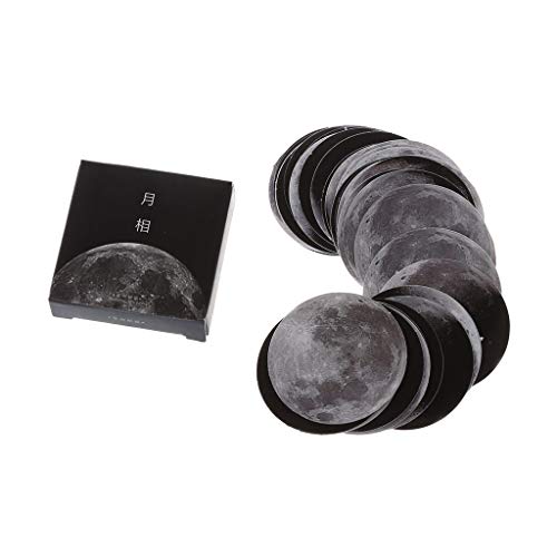 Pegatinas, Fase de la Luna Planetaria Pegatina Papelería... - Fournitures Bureau Amazon Espagne à 1.25€