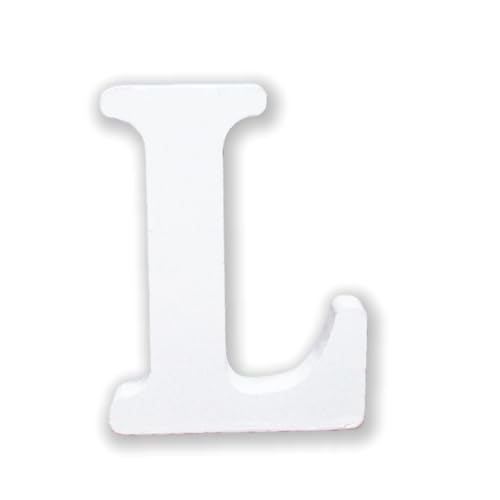Lettere in Legno Bianco 11×1.2cm, Decorazioni Fai da Te per... - Loisirs Créatifs Amazon Italie à 2.40€