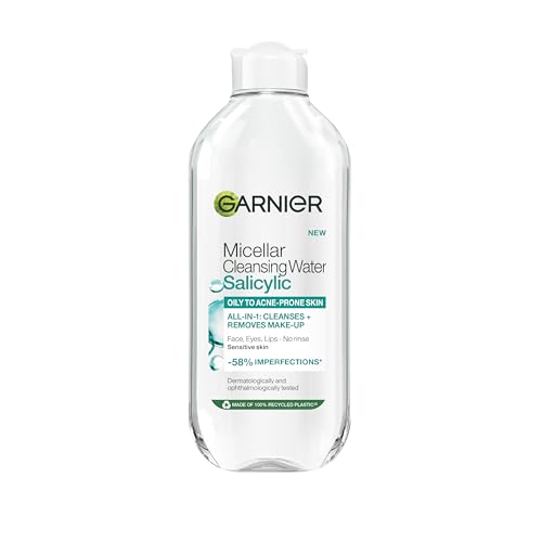 Garnier Micellar Salicylic Cleansing Water for Oily to... - Sports & Fitness Amazon Royaume-Uni à 4.99€