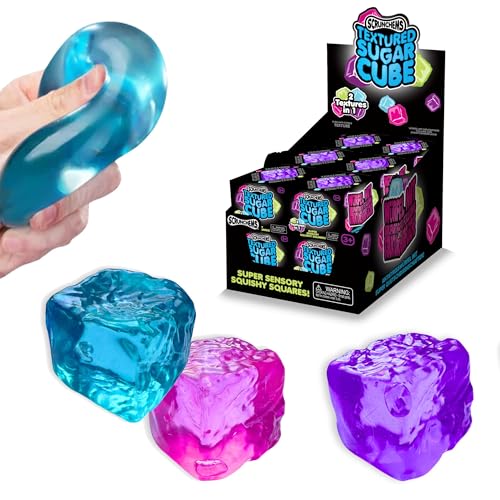 SCRUNCHEMS Textured Sugar Cube, Sensory Fidget Toy, Stress... - Sports & Fitness Amazon UK à 2.99€