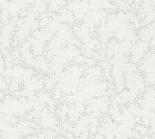 A.S. Création Vliestapete mit Äste-Motiv in Creme, Grau... - Pet Supplies Amazon Germany à 15.49€