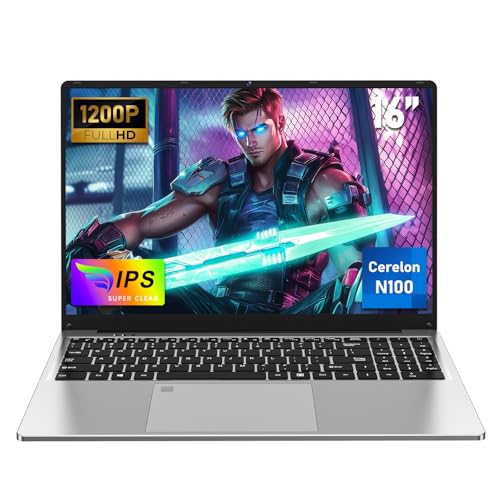 NAIKLULU 16 Pulgadas Ordenador Portatil Processor N100 (1,0... - High-Tech & Électronique Amazon Espagne à 459.99€
