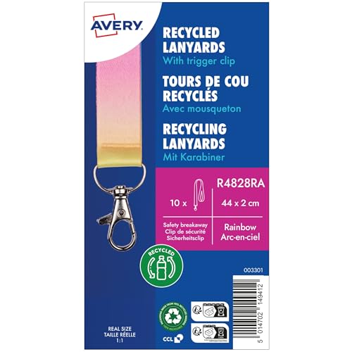 10 tours de cou recyclés à motif arc-en-ciel 44 cm de long... - Bricolage & Outils en promo à 26.82€