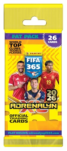 Panini FIFA 365 2026 Trading Cards Game Fat Pack 24 Carte +... - Maison & Cuisine Amazon Italie à 7.63€
