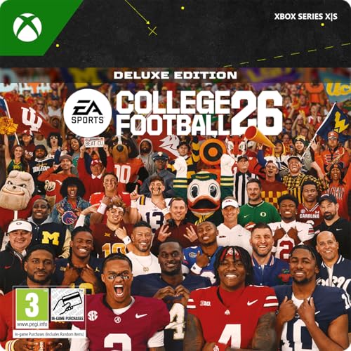 College Football 26: Deluxe | Xbox Series X|S Digital Code - Jeux Vidéo & Consoles Amazon Royaume-Uni à 20.01€