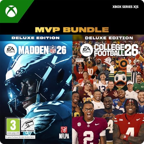 COLLEGE FOOTBALL 26: MVP BUNDLE | Xbox Series X|S Digital... - Jeux Vidéo & Consoles Amazon Royaume-Uni à 34.99€