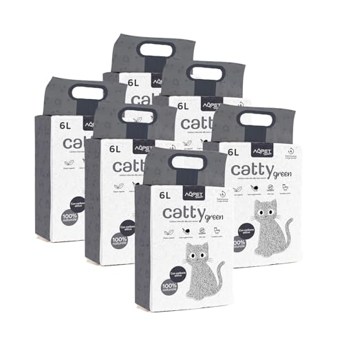 AQPETFRIENDS Lettiera CattyGreen Soia Naturale per Gatti... - Pet Supplies Amazon Italy à 34.90€
