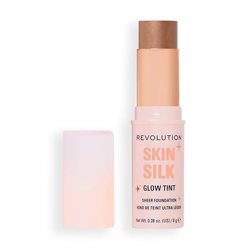 Revolution Skin Silk Glow Tint Sheer Foundation Stick, For... - Sports & Fitness en promo à 5.30€