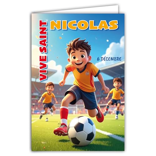 68-1367 Card Vive Saint Nicholas 6 December Wish a Happy... - Sports & Fitness Amazon Royaume-Uni à 2.16€