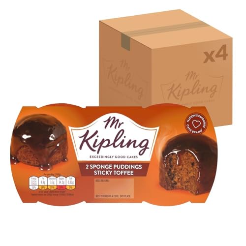 Mr Kipling Sticky Toffee Sponge Pudding Desserts, 190 g... - Amazon Royaume-Uni à 7.00€