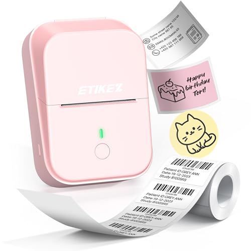 ETIKEZ Etichettatrice PM260, rosa - Fournitures Bureau en promo à 36.61€